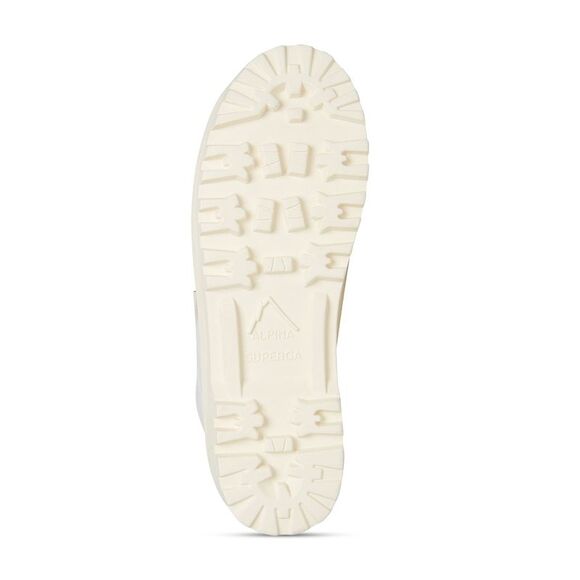 SUPERGA Womens White 2636 Alpina Emrata Round Toe Platform Athletic Sneakers 7.5 - Picture 4 of 4